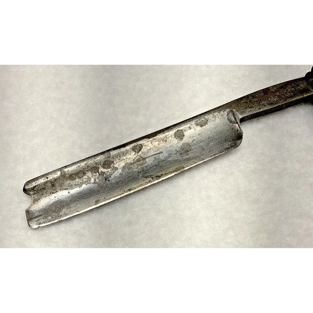 W.H. Morley & Sons Clover Brand Straight Razor Solingen Germany Vintage